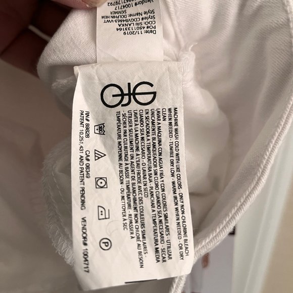 Gloria Vanderbilt White Stretch Skimmer Capri Pants 18 - Picture 11 of 13